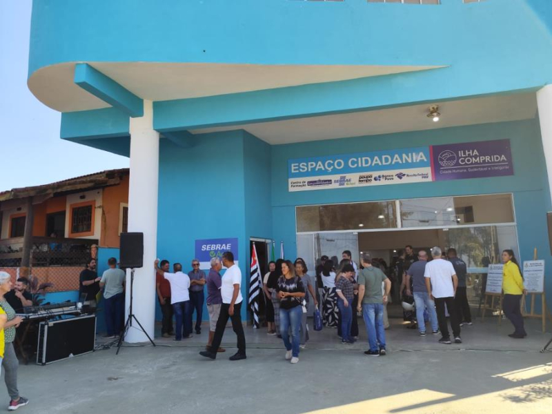 Centro de Formação - Espaço do Empreendedor - Banco do Povo e Agência do Sebrae Ilha Comprida SP